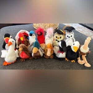 Vintage TY Beanie Babies Bird collection